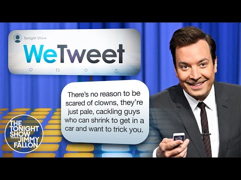 WeTweet: Adult Braces, Clowns and Pedialyte | The Tonight Show Starring Jimmy Fallon – The Tonight Show Starring Jimmy Fallon