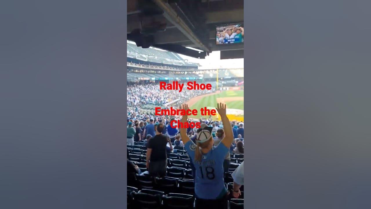 Mariners Fans Rally Shoe Time YouTube