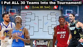 What If Every NBA Team Made the 2024 In-Season Tournament?! (Simulation)