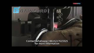 GR-628 Goodyear Welt Sole Heat Bonding Machine | 700°C High Temp Shoe Machinery Demo