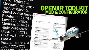 OpenXR Toolkit Configurator, a Game Changer for VR!!!