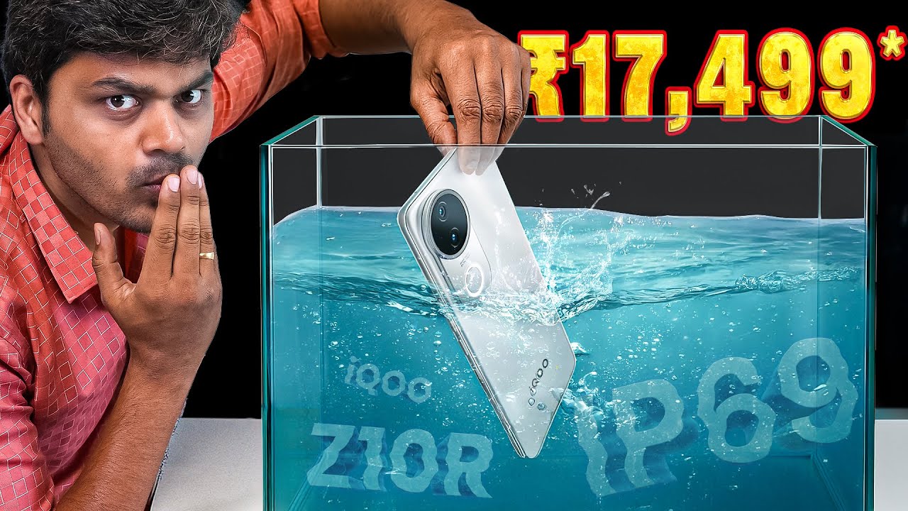 🤯Best Smartphone at ₹17,499* ? 🔥iQOO Z10R Unboxing & First Impression‼️