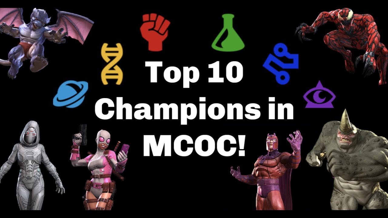 Top 10 Champions in MCOC (May 2021) Marvel Contest of Champions YouTube