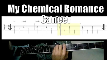 My Chemical Romance Cancer Guitar Tab