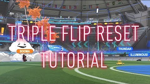 Rocket League Triple Flip Reset Tutorial