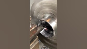 Internal thread #cnc #machinist #machining #manufacturer #manufacturing