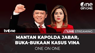 Live One On One Bersama Irjen Pol Purn Anton Charliyan Eks Kapolda Jabar Tvone