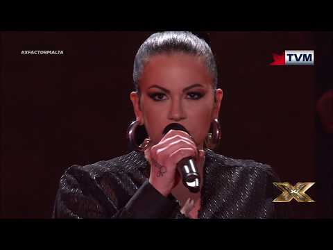 Superb cover of a Tina Turner classic by Petra | X Factor Malta | Live Show 3