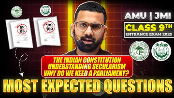 Social Science Part-01 | Most Expected Questions - AMU/JMI 9th Entrance Exam 2025