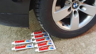 Experiment Car Vs Toothpaste