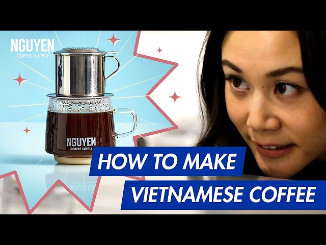 Video: How to Make Cà Phê Sữa (Vietnamese Coffee) - I'm Not the Nanny