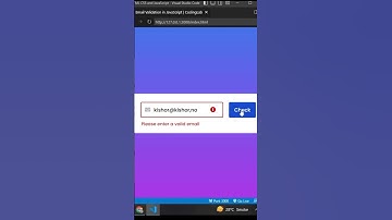 Email Validation in #html  #css  and #javascript |  Source Code On Pin Comment | #shorts #tranding