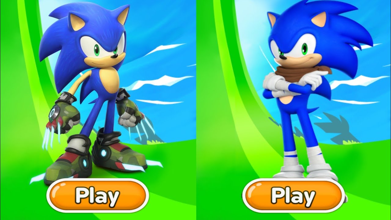 Sonic Prim Dash Vs Sonic Dash 2 : Sonic Boom - Movie Sonic Vs All Boss ...