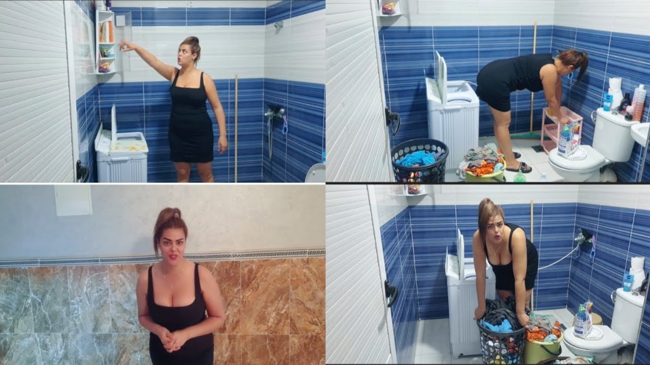 روتين👌 الاسبوعي ✨تنظيف💖 الملابس 👗