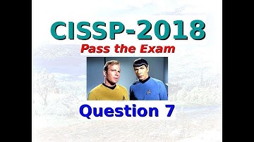 CISSP Practice Question with Spock & Kirk: Episode 7: Security Operations