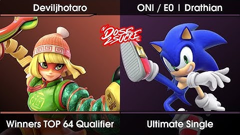 DOSE2SUCRE - 2023.01 - Deviljhotaro (Min Min) Vs. Drathian (Sonic) SSBU Ultimate Tournament