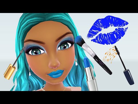Teen Girls Fashion Makeup Makeover Super Stylist New Mermaid Hair & Dress OOTD Challenge