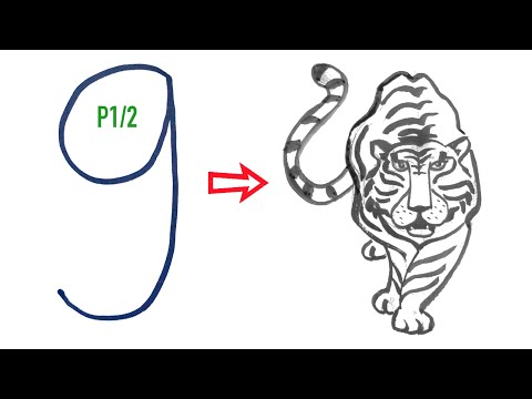 Video HƯỚNG DẪN VẼ CON HỔ BẰNG SỐ 9 CỰC ĐẸP phần 2 - youtube