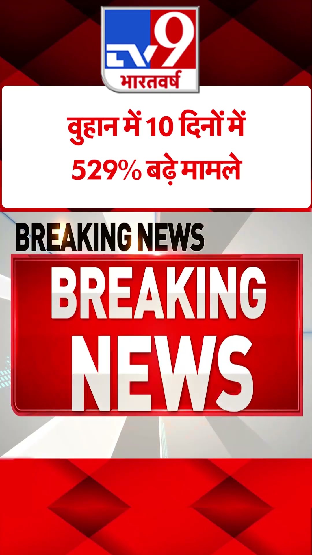 Wuhan में 10 दिनों में 529% बढ़े मामले#tv9shorts