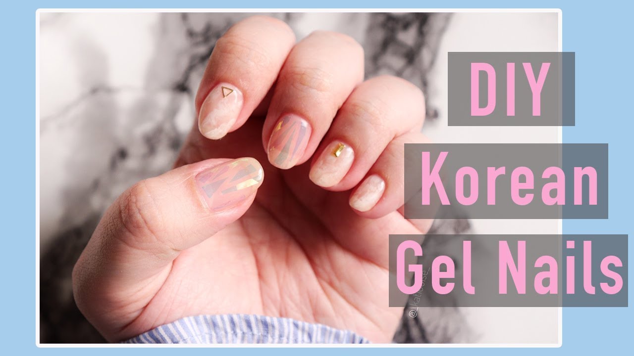 1. Minimalist Korean Gel Nail Design - wide 4