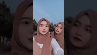 Duo Jilbab Cantik Joget Tiktok Body Montok