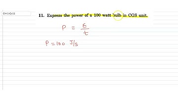 CH-1 || Q-11 || Concept of Physics- HC Verma - Solutions