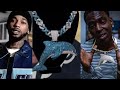 Key Glock pays tribute to Young Dolph with a custom dolphin chain made by Eliantte