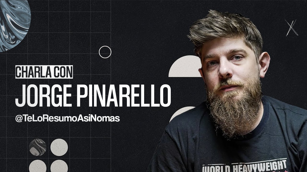 💬 Charla con JORGE PINARELLO de 'TE LO RESUMO ASI NOMÁS' 🎉 | #