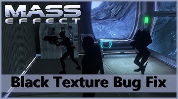 Mass Effect Peak 15 Noveria Black Texture Glitch Fix / No Skin Bug.
