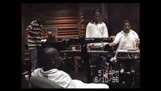2pac Recording in the Studio - 1996 (RARE FOOTAGE)