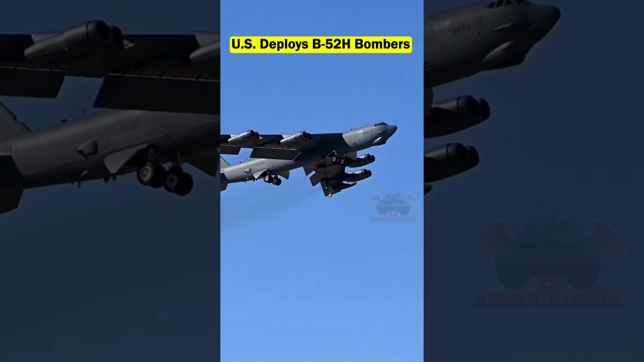B-52 Bombers Deployed as U.S. Prepares for Possible Strikes on Iran