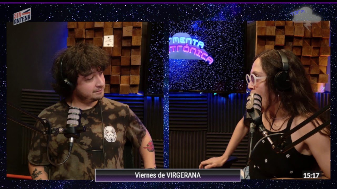 TORMENTA ELECTRÓNICA en SIN ANTENA con ARANA AGOSTINA (Temporada#5 - 026)