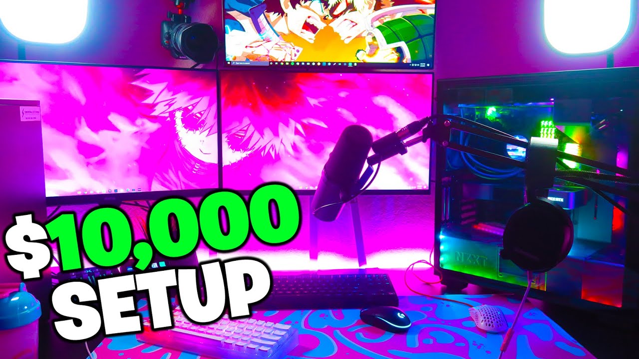 MY 2021 GAMING SETUP TOUR!