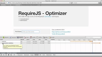 RequireJS - Optimizer