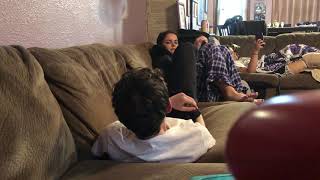 OMG Little Brother Put His Foot in Sisters Mouth (GONE WRONG - TICKLE FEET!)