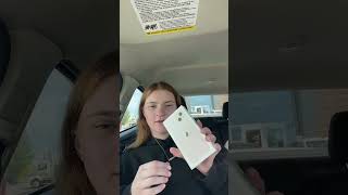 Excited Woman Unveils Her New iPhone and Smartwatch#newphone #applewatch #techhaul