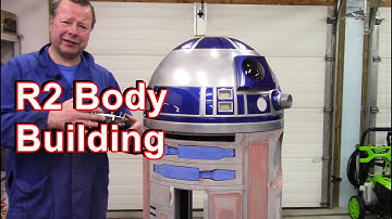 Building R2-D2 - Part 5: Body Assembly including dome drive.