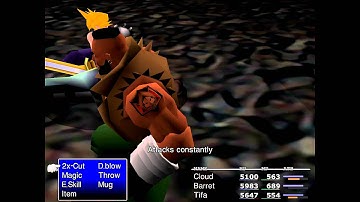 Final Fantasy VII - Enemy Skill - Dragon Force 1080p