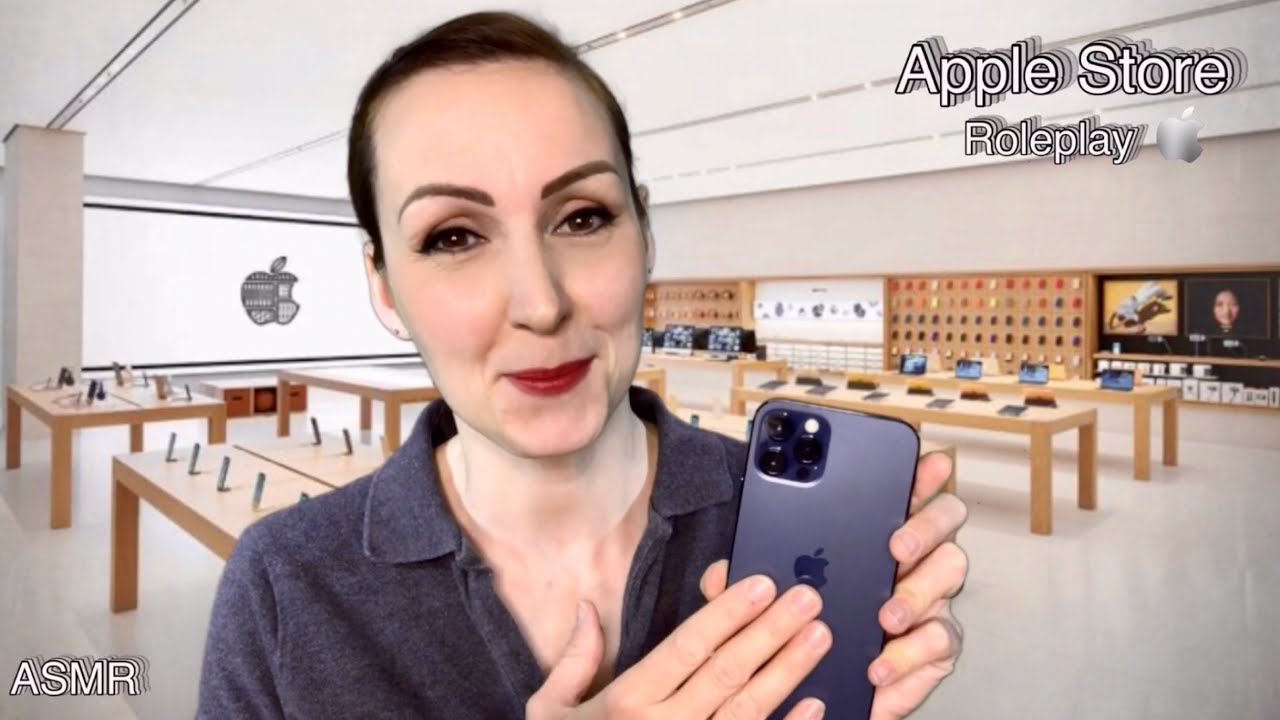 💁🏻‍♀️ Bentornati nel mio APPLE STORE🍏👩🏻‍💻 ASMR ROLEPLAY ITA 📦 e UNBOXING iPhone 12 Pro 📱