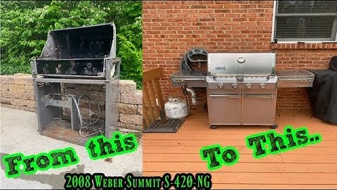 Weber Summit Rebuild Part II