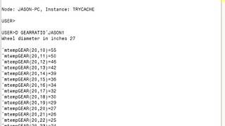 INTERSYSTEMS CACHE MUMPS - OLD SCHOOL GEARRATIO