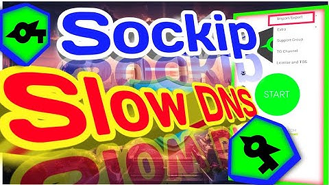 How to Import Slow DNS Server on SockSIP Tunnel VPN | Easy Tutorial