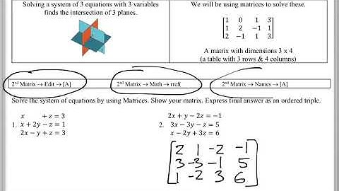 Math 119 : 4.4 & 4.5 #2 (Intermediate Algebra Tutorial : Systems Of Linear Equations 3 Variables)