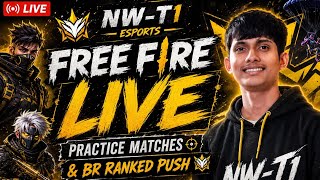 🔴 Free Fire MAX live Rank Push | Grandmaster Grind 🏆 | NW-T1 ESPORTS