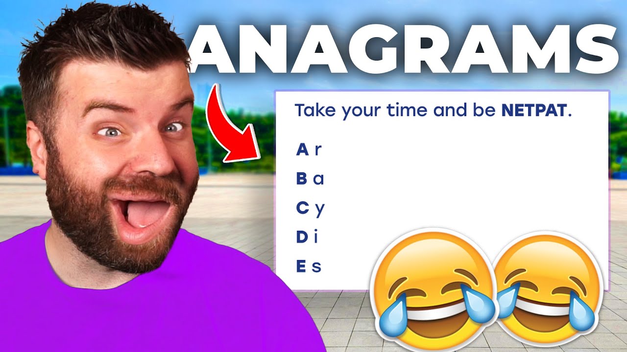 Совершенно новый тип вопросов на вербальное мышление (11+)! (Анаграммы)