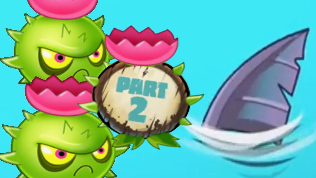 PvZ 2: Big Wave Beach - Homing Thistle