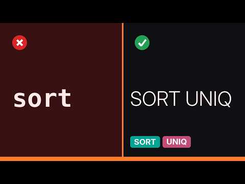 Unix & Linux: sort and uniq columns individually in a text file (2 Solutions!!)