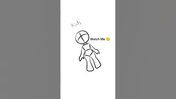 How to draw a Male stickman qute body Tutorial 🎨 #howtodraw #sketch #art #drawing