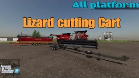 Lizard Cutting Cart / New mod for all platforms on FS22