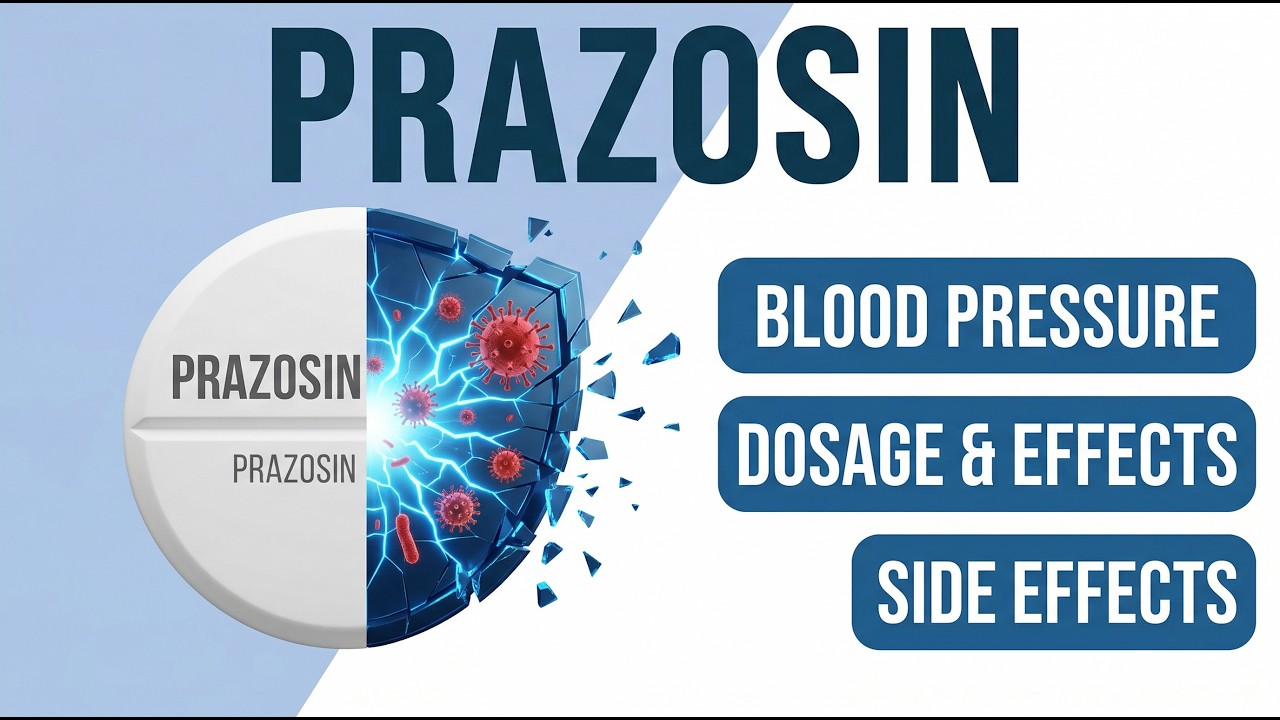 Prozosin Rash Prazosin - Uses, Dosage & Side Effects You MUST Know | MedGuide - YouTube